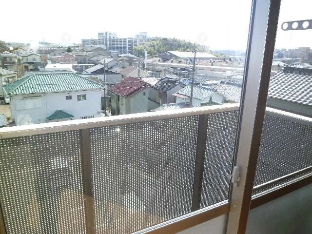 ベランダからの景色