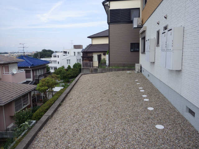 建物北側