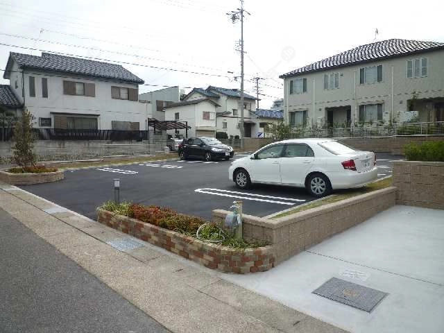 ゆとりのある駐車場