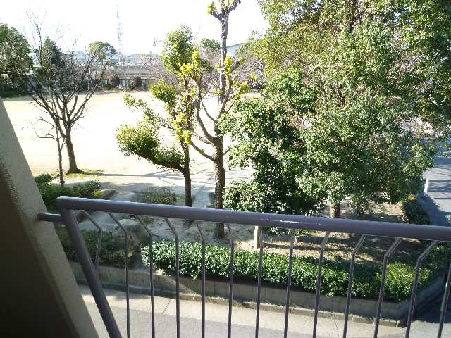 ベランダからの景色