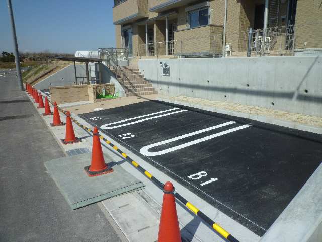 止めやすい駐車場