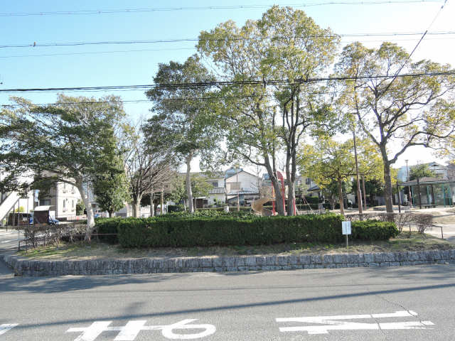 ベランダからの景色（児童公園）