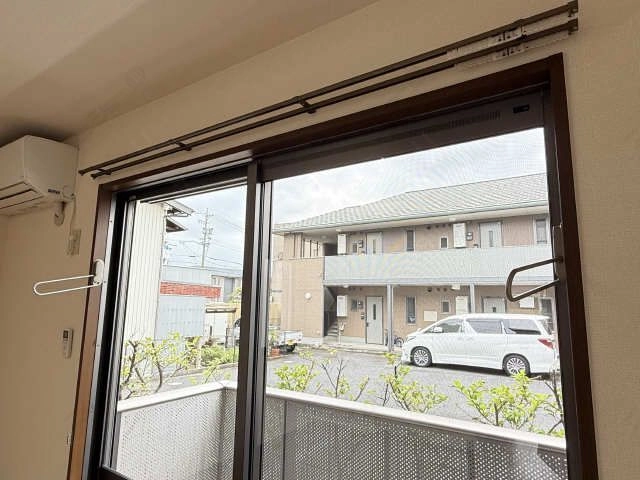 室内物干(リビング)