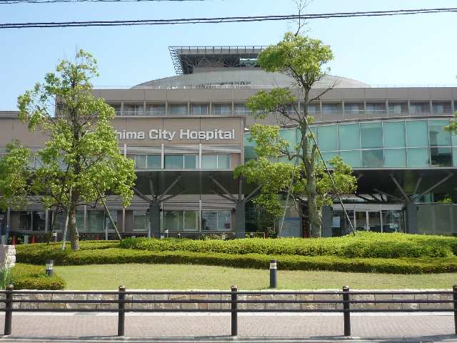 津島市民病院・歩8分