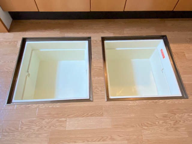 キッチン床��下収納