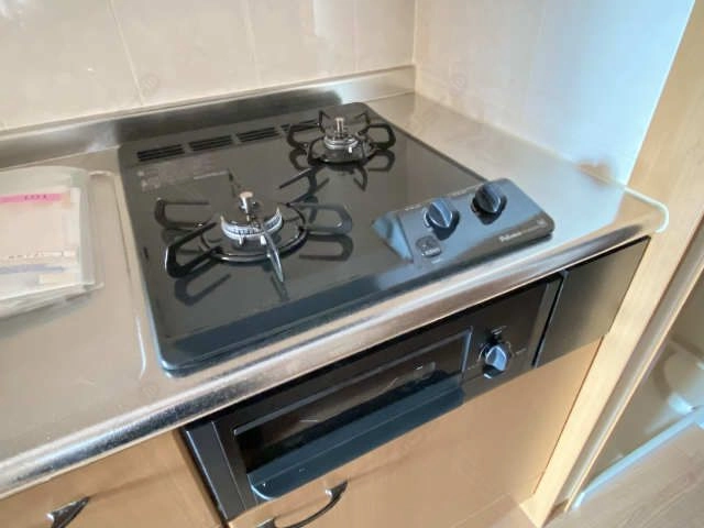 グリル付２口コンロ