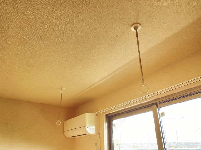 室内物干し（リビング）