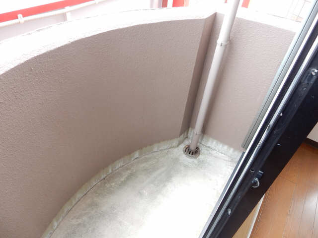 西側ベランダ