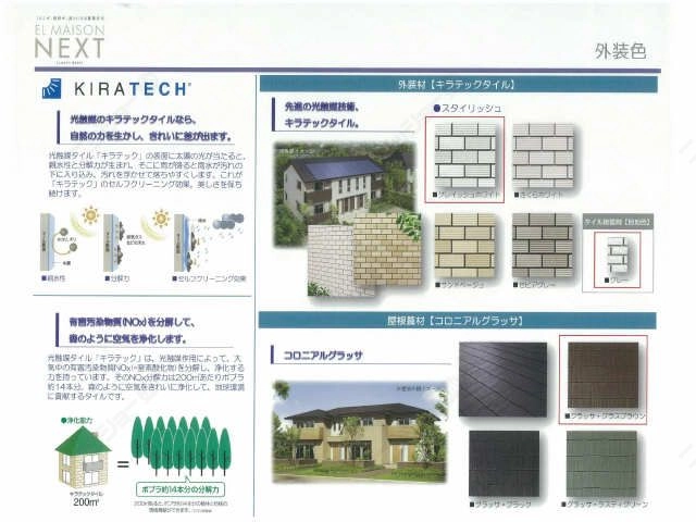 外装色（予定色赤枠内）