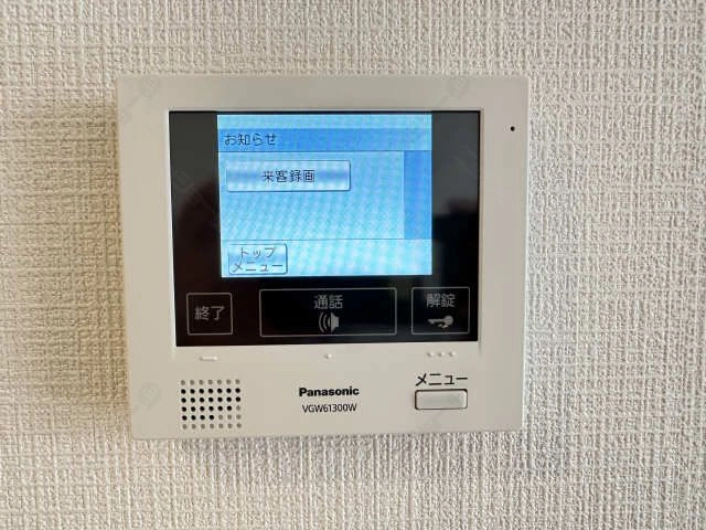 モニター付きインターホン