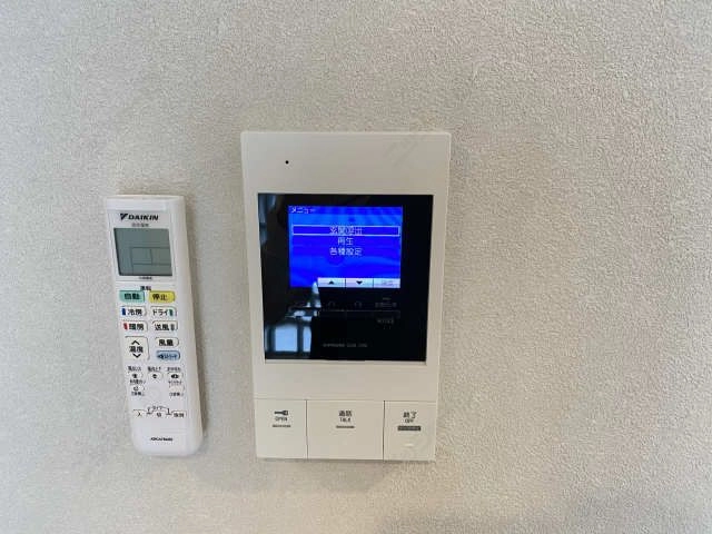 モニター付きインターホン