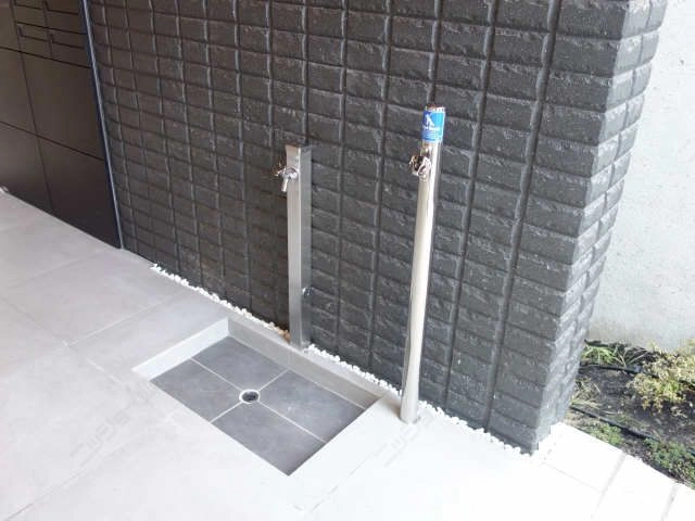 ペット足洗い場