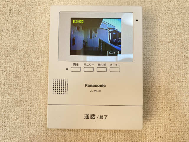 モニター付きインターホン