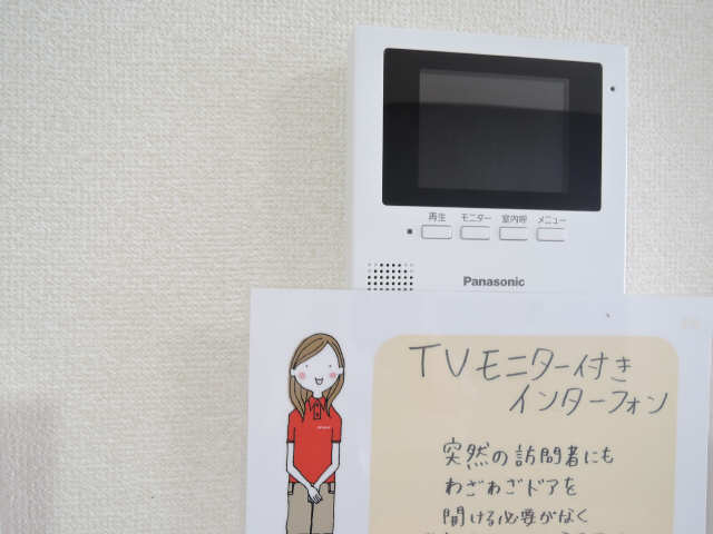 モニター付きインターホン