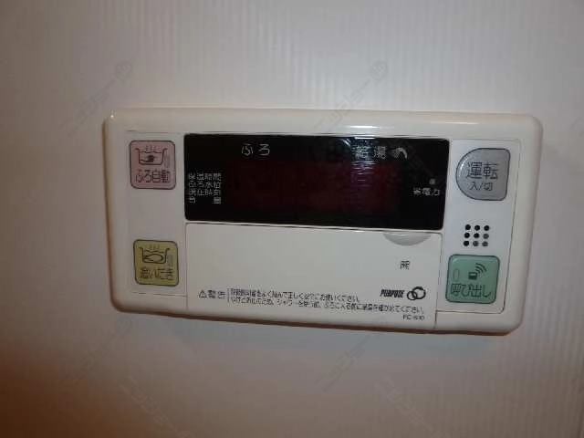 追い焚き操作パネル