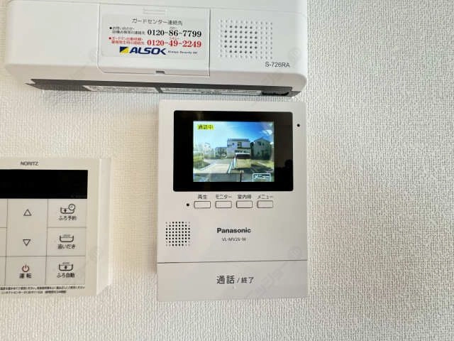 モニター付きインターホン