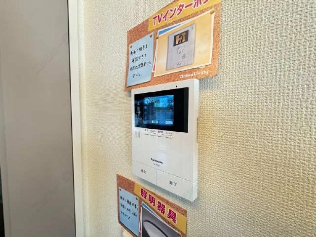 モニター付きインターホン