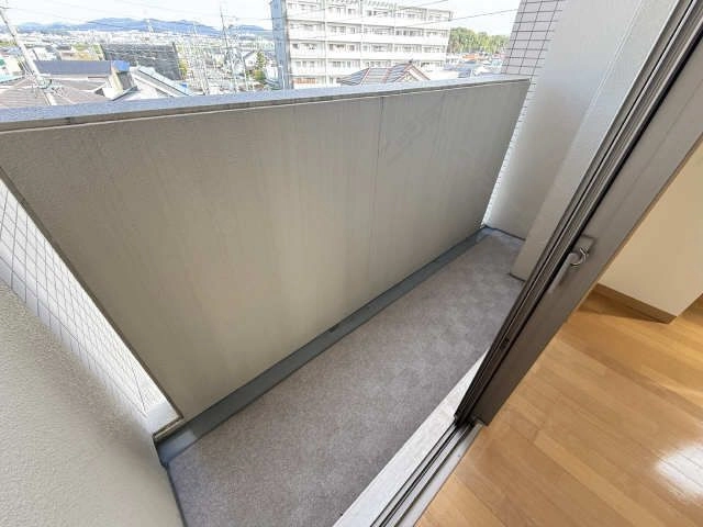 北側バルコニー