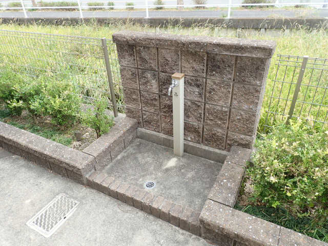 ペット用足洗い場