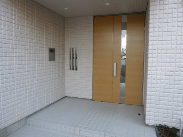 オートロック玄関先