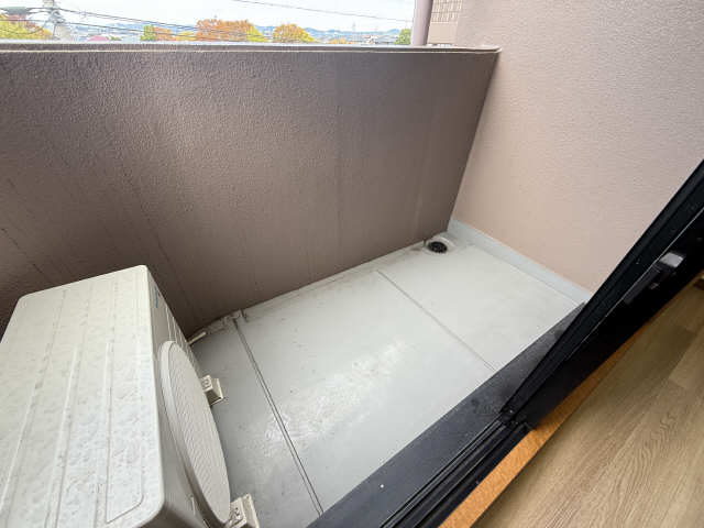 北側バルコニー