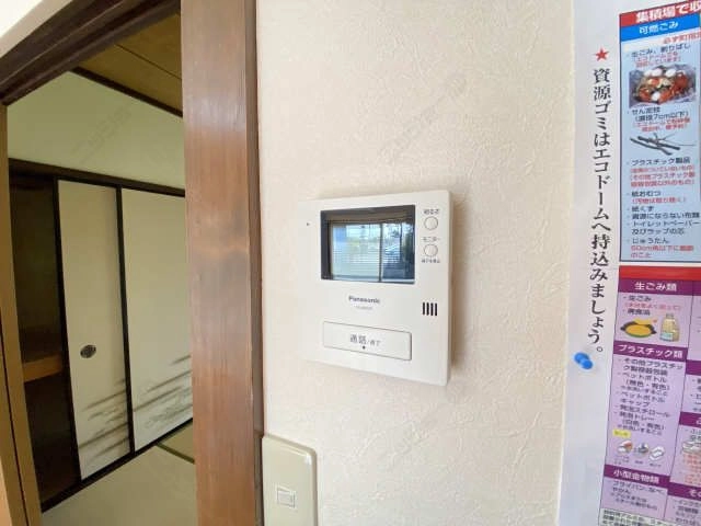 モニター付きインターホン