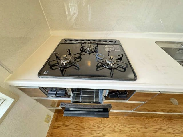 ３口グリルガスコンロ
