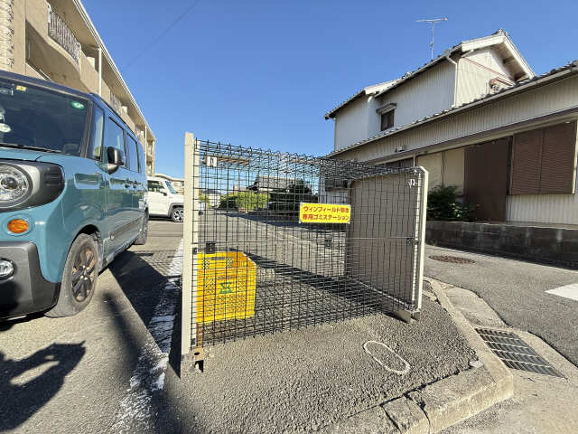 専用ごみ置き場