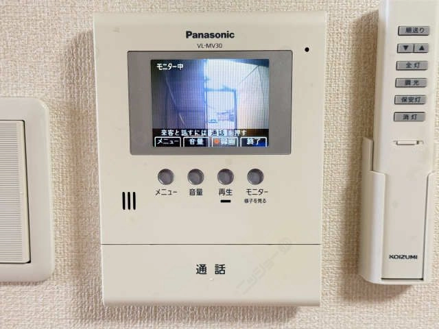 モニター付きインターホン