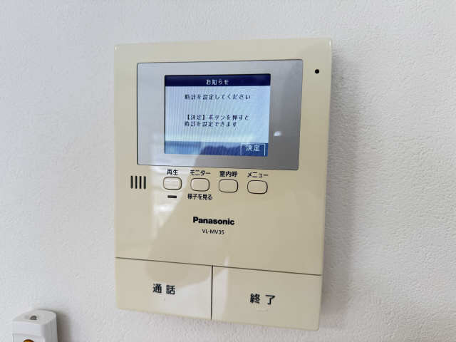 モニター付きインターホン