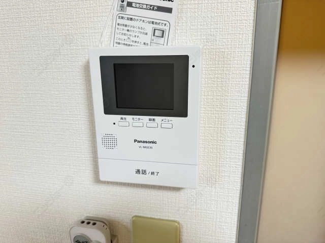 モニター付きインターホン