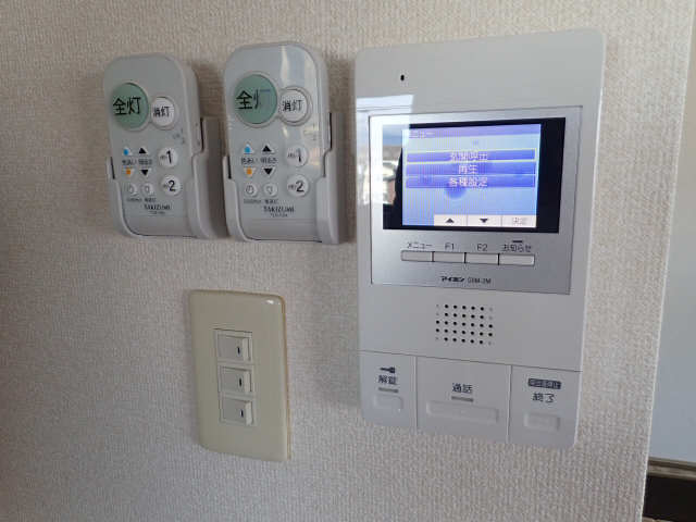 モニター付きインターホン