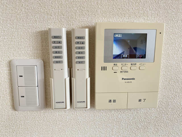 モニター付きインターホン