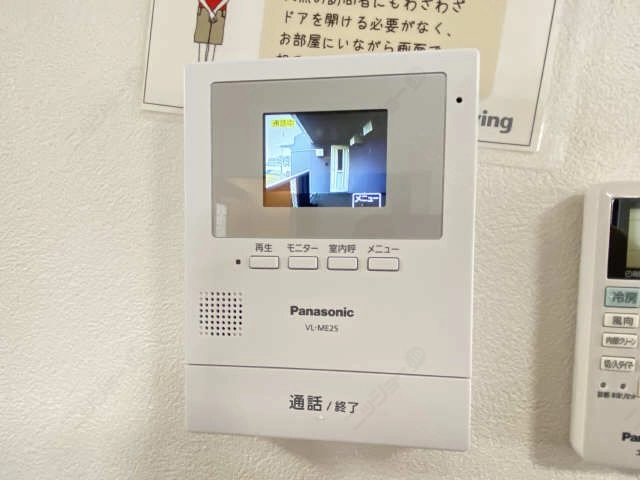 モニター付きインターホン