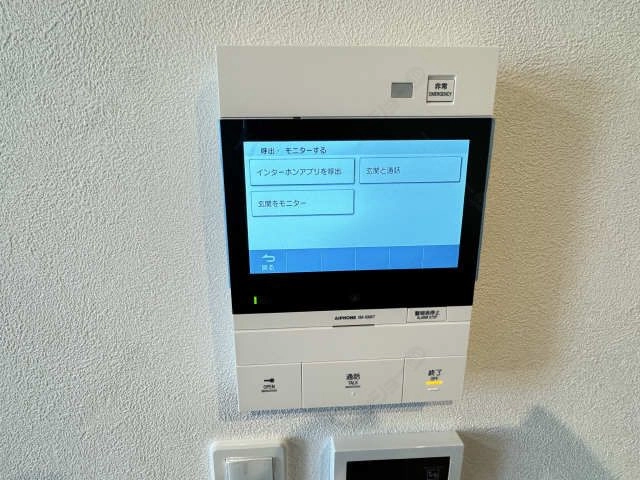 モニター付きインターホン