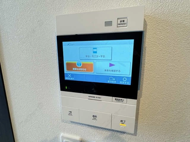 モニター付きインターホン