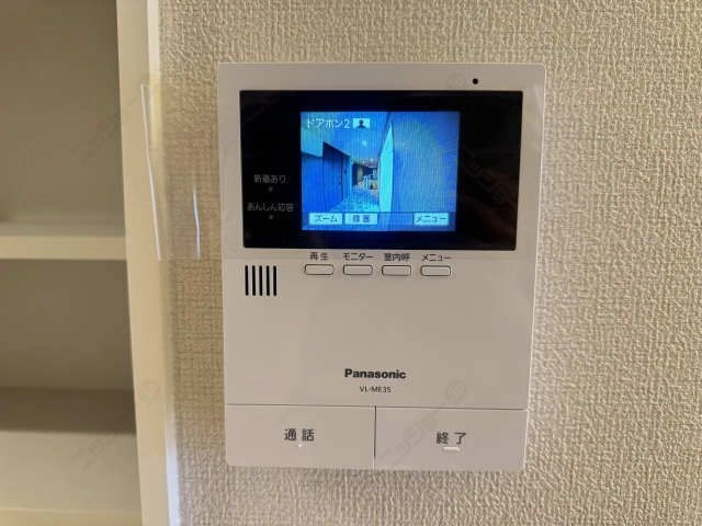 モニター付きインターホン