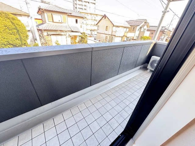 北側ベランダ