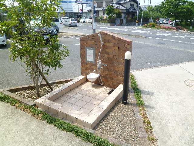 ペット足洗い場