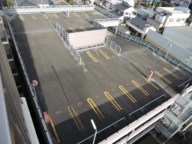 シエルコート 9階 立体駐車場
