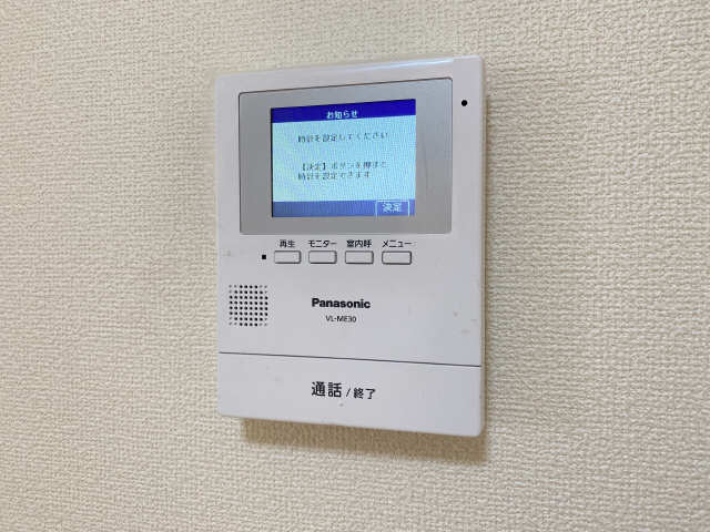 モニター付きインターホン