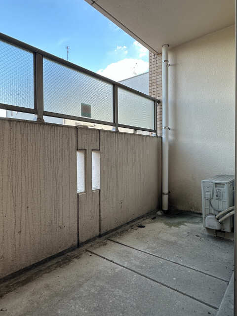 北側バルコニー