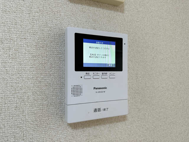 モニター付きインターホン