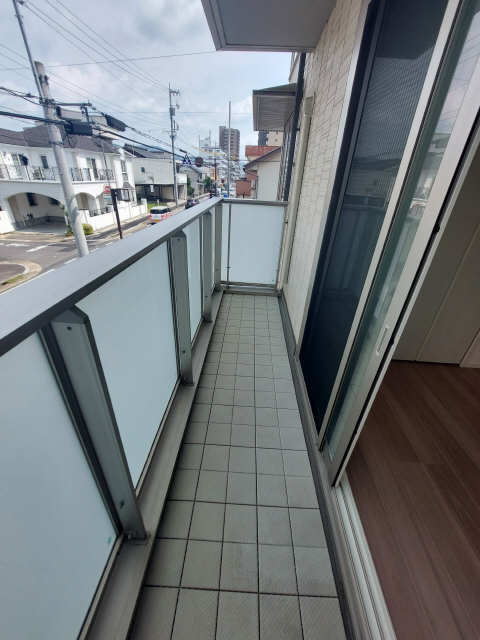 北面バルコニー