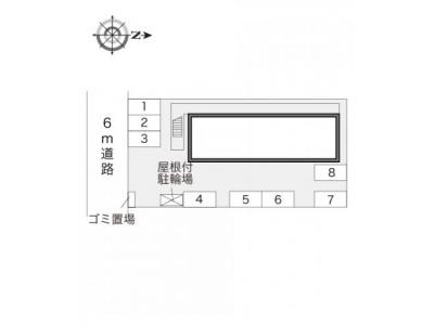 レオパレスＭＩＹＡＭＡ 2階 駐車場