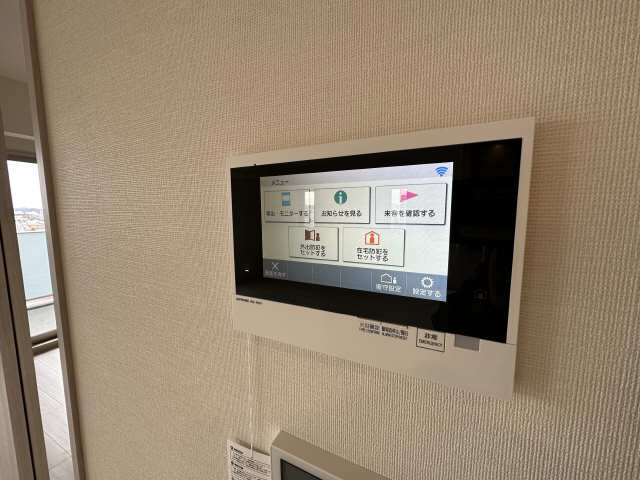 モニター付きインターホン
