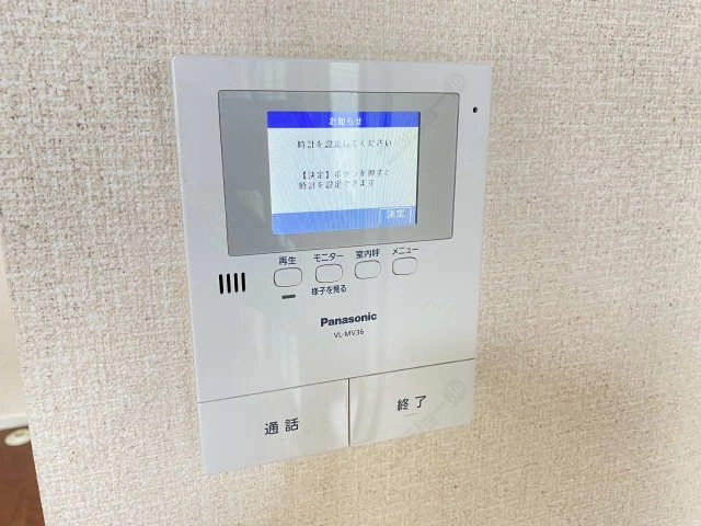 モニター付きインターホン
