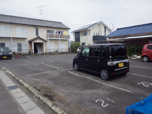 大野アパート 2階 駐車場