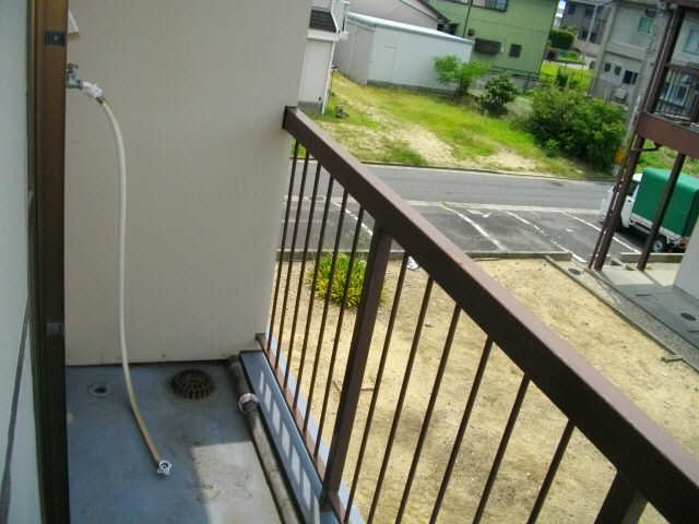 バルコニと洗濯置場