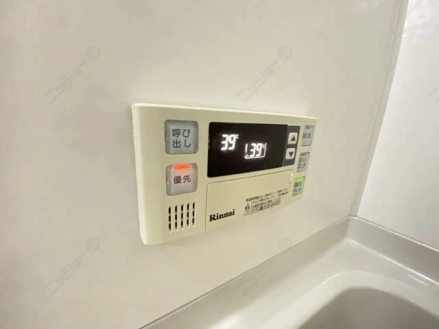 追い焚き機能パネル